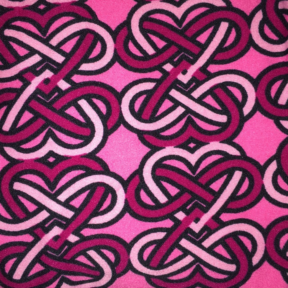 NWT One Size Lularoe Valentine Leggings - Picture 2 of 2